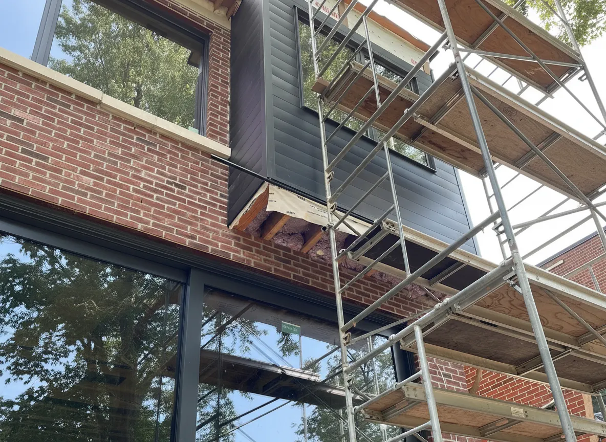 Moderna & Wood Siding by MC MetalWorks