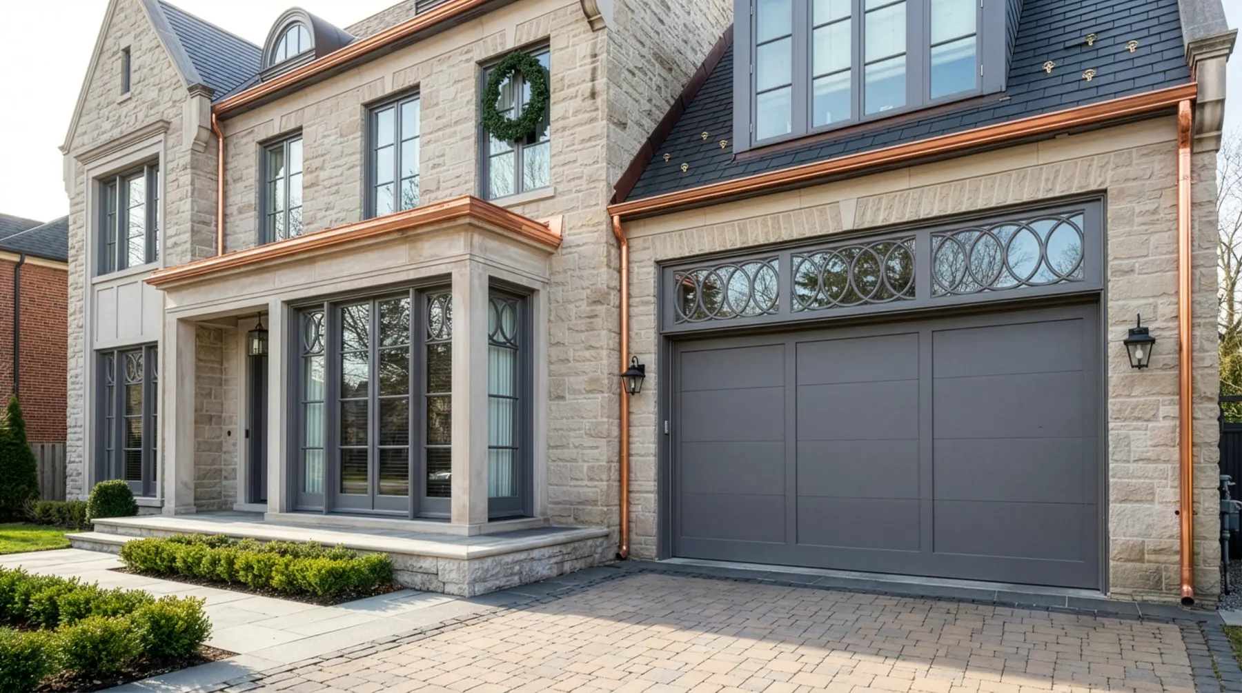 Copper Gutters by MC MetalWorks