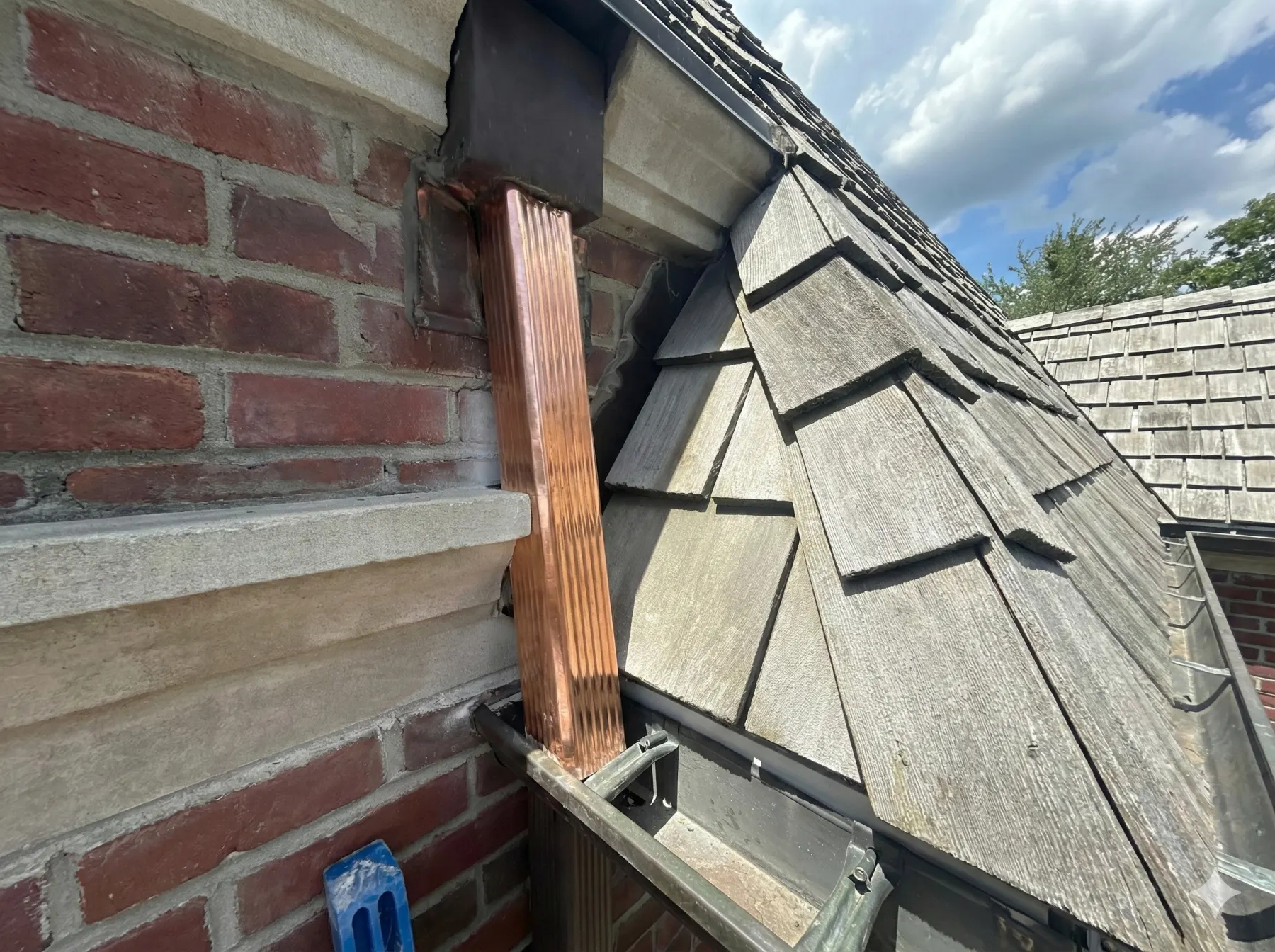 Copper Gutters by MC MetalWorks