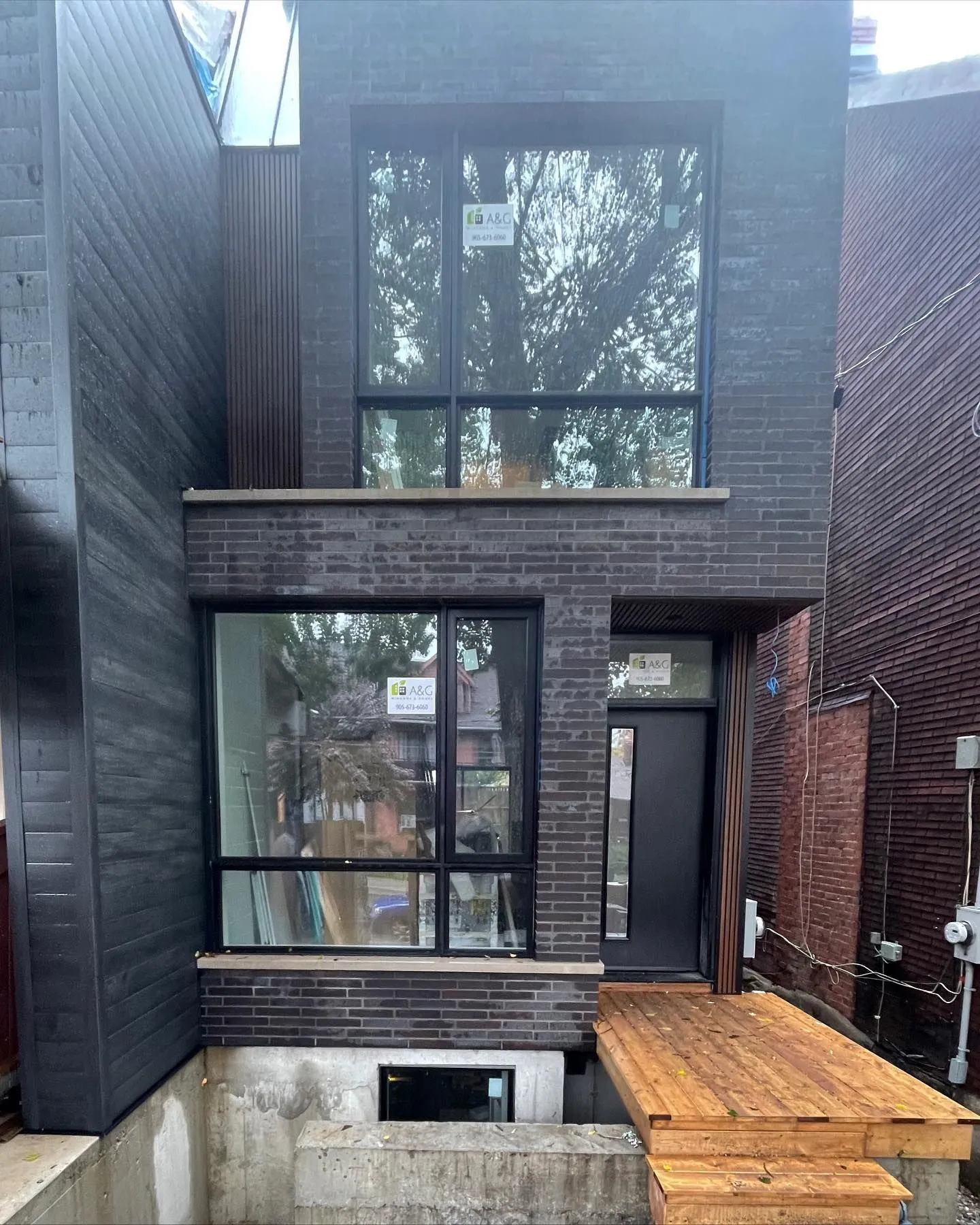 Project Brock — ACM panels and wood-look cladding